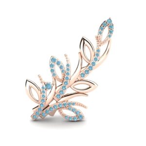 گل سینه رزگلد مدل الیکا